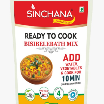 Sinchana Ready to cook Bisibelebath - 250 Gram