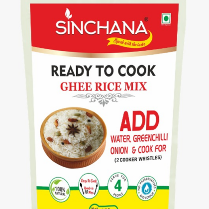 Sinchana Ready to Cook Ghee Rice - 250 Gram