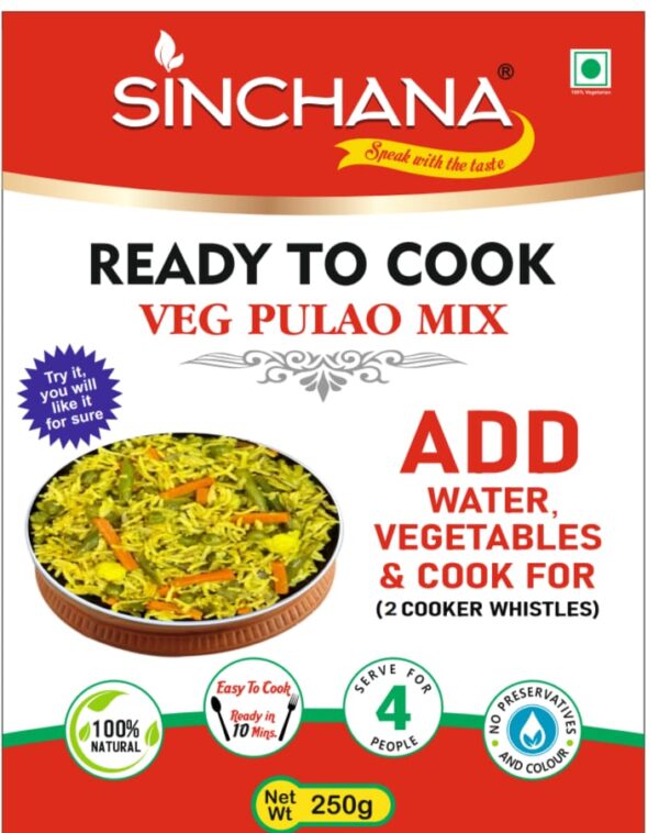 Sinchana Ready to Cook Green Palav - 250 Gram